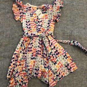 NWT Crewcuts Butterfly Dress Size 3